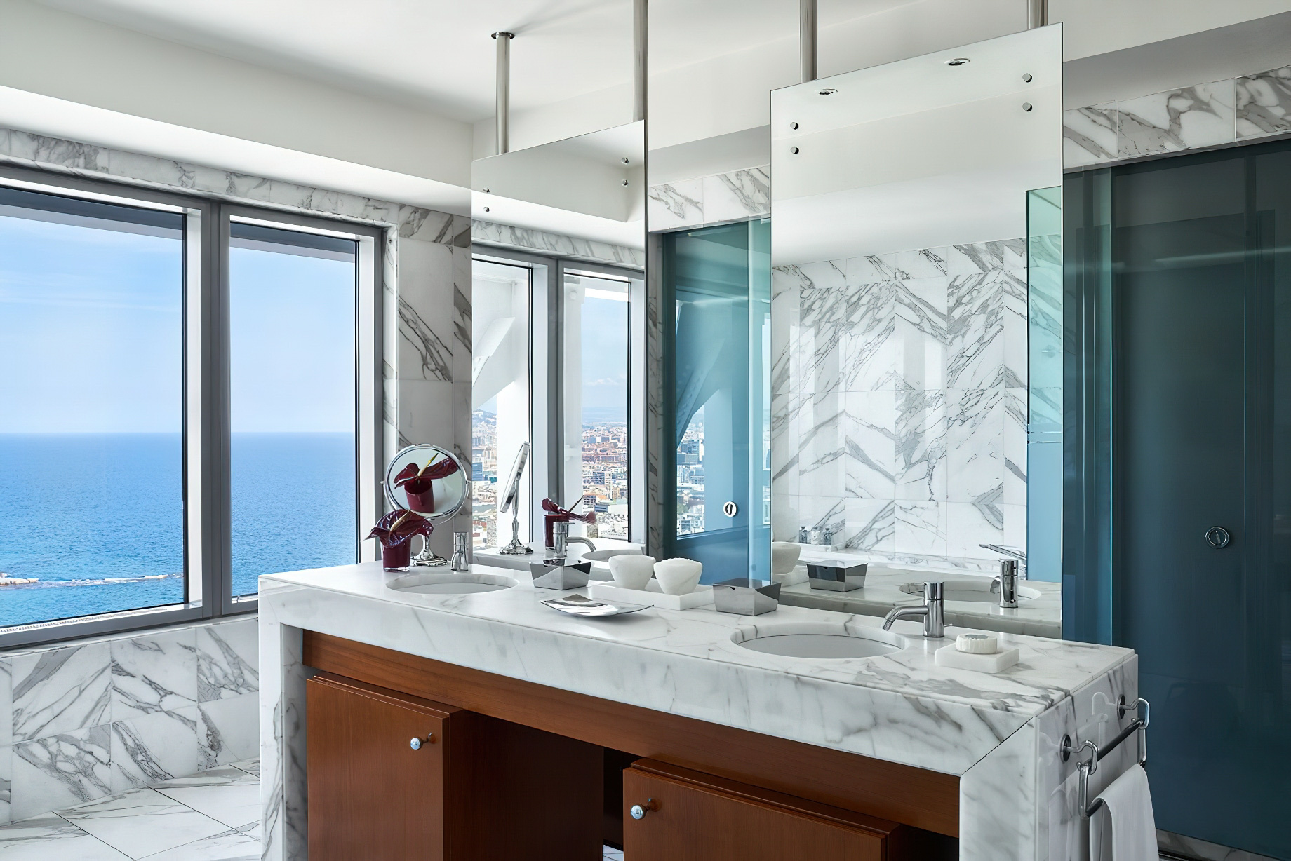 Hotel Arts Barcelona Ritz-Carlton – Barcelona, Spain – The Loft One Bedroom Bathroom