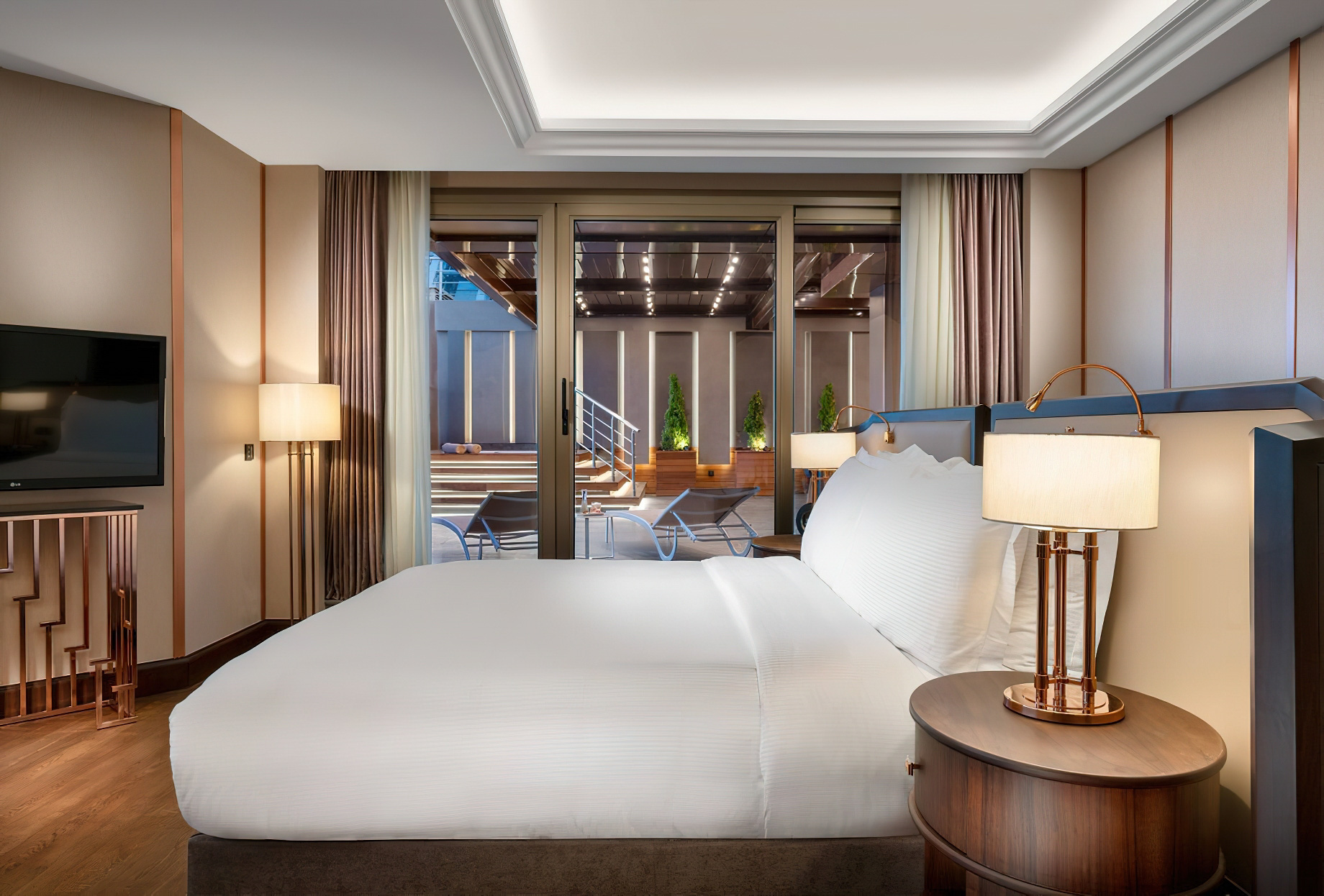 The Ritz-Carlton, Istanbul Hotel – Istanbul, Turkey – Presidential Suite Bedroom