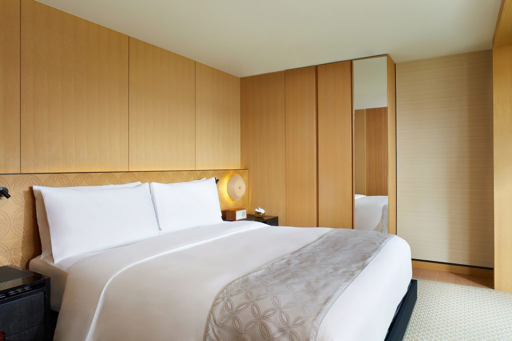 The Ritz-Carlton, Kyoto Hotel - Nakagyo Ward, Kyoto, Japan - Garden Terrace Suite Bedroom
