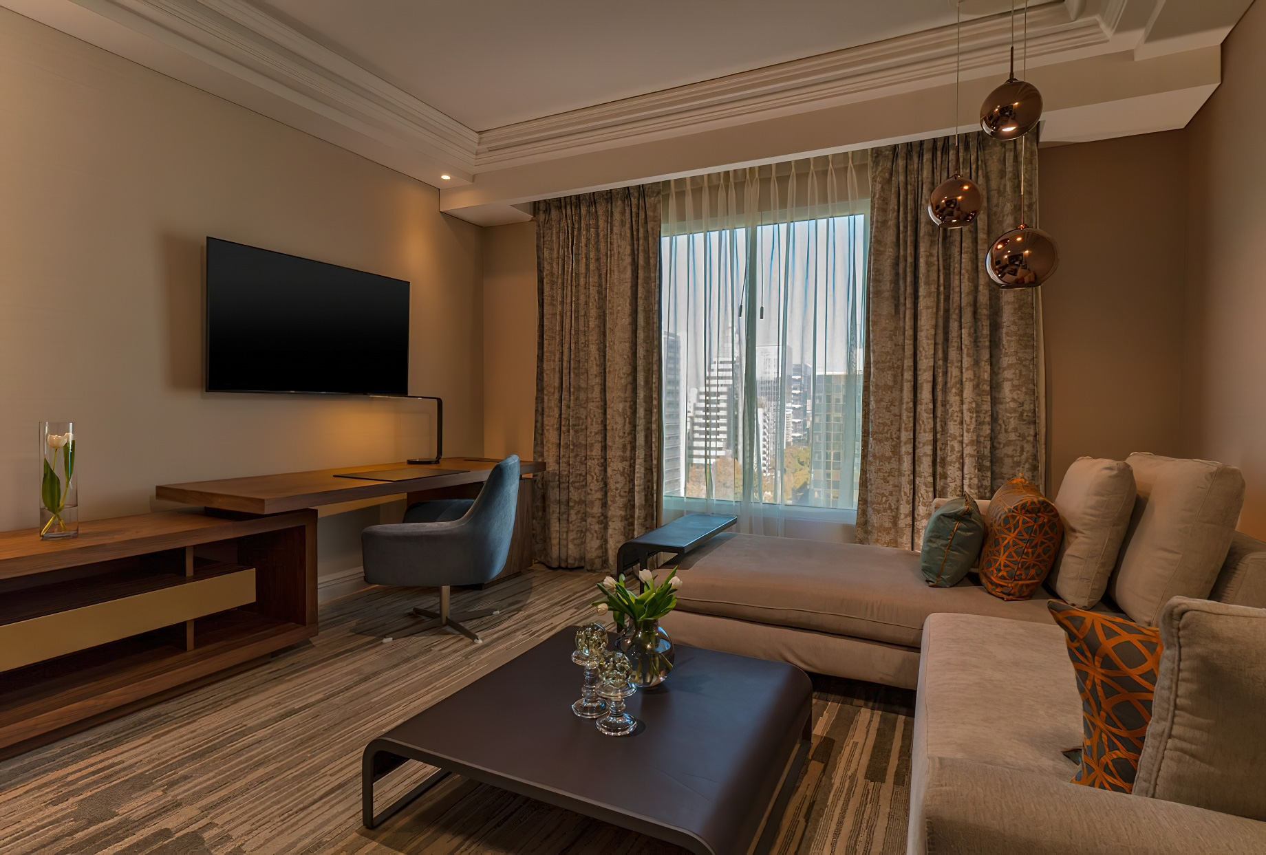 The Ritz-Carlton, Santiago Hotel – Santiago, Chile – Junior Suite Interior