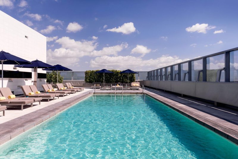The Ritz-Carlton, Los Angeles L.A. Live Hotel - Los Angeles, CA, USA - Outdoor Pool