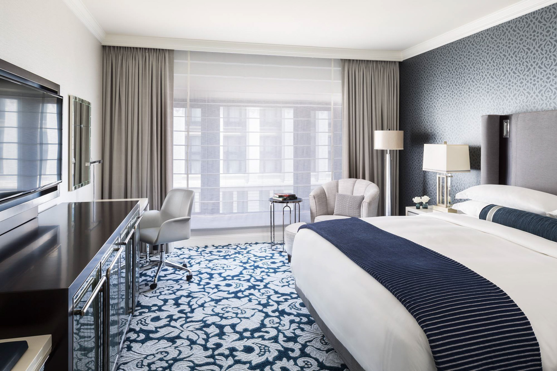 The Ritz-Carlton, San Francisco Hotel – San Francisco, CA, USA – Guest Room