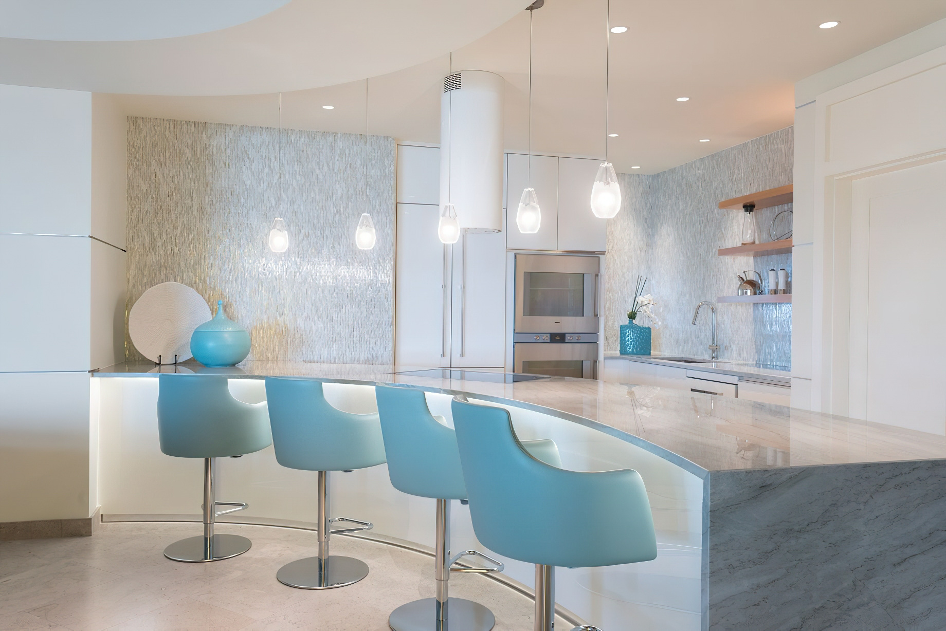 The Ritz-Carlton, Grand Cayman Resort – Seven Mile Beach, Cayman Islands – Two Bedroom Suite Kitchen