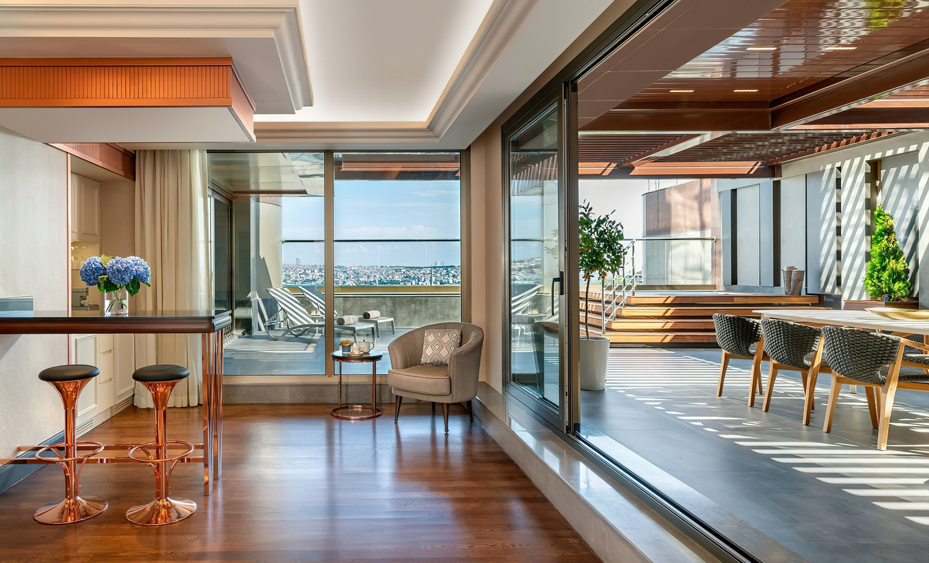 The Ritz-Carlton, Istanbul Hotel – Istanbul, Turkey – Presidential Suite Living Area