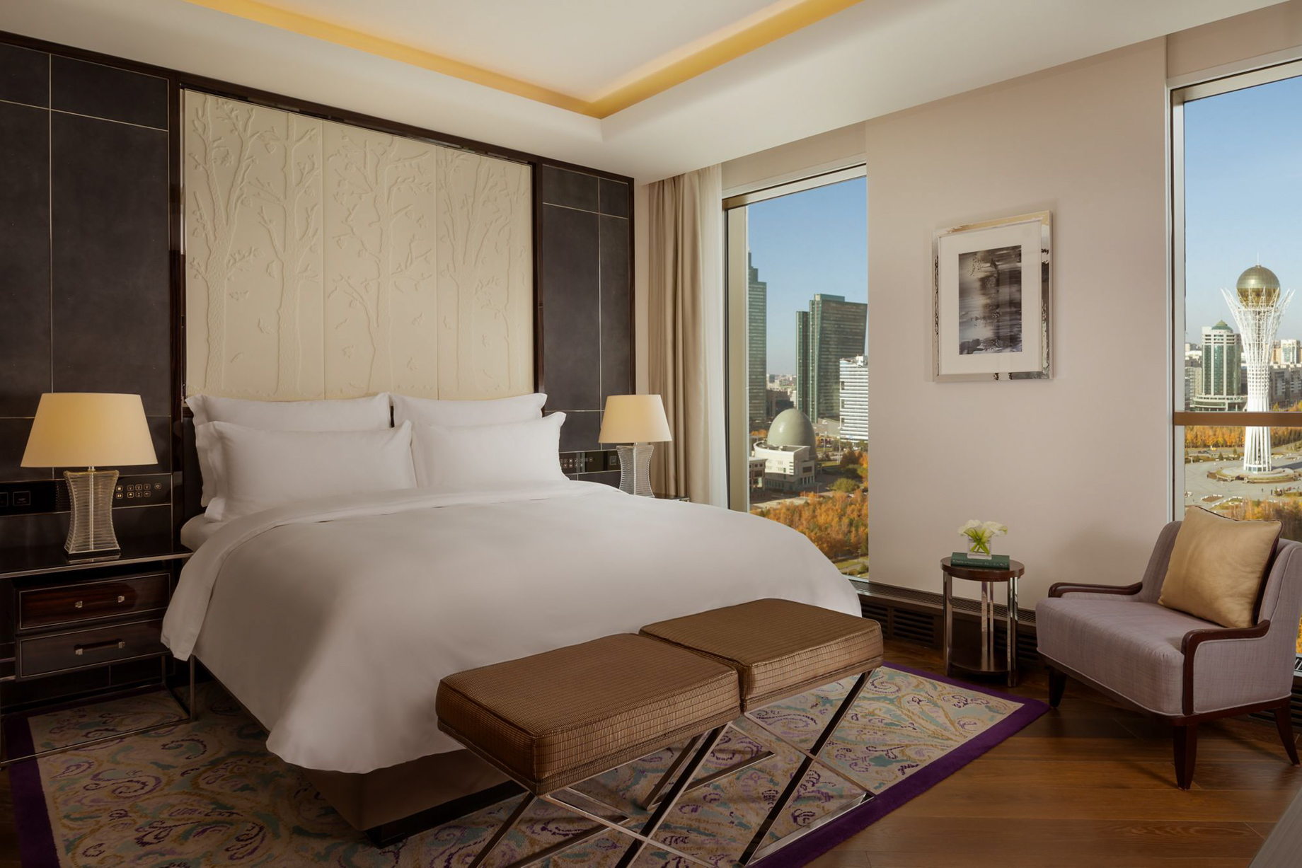 The Ritz-Carlton, Astana Hotel – Nur-Sultan, Kazakhstan – Deluxe Guest Room