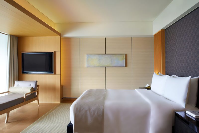 The Ritz-Carlton, Kyoto Hotel - Nakagyo Ward, Kyoto, Japan - Corner Suite KITA Bedroom