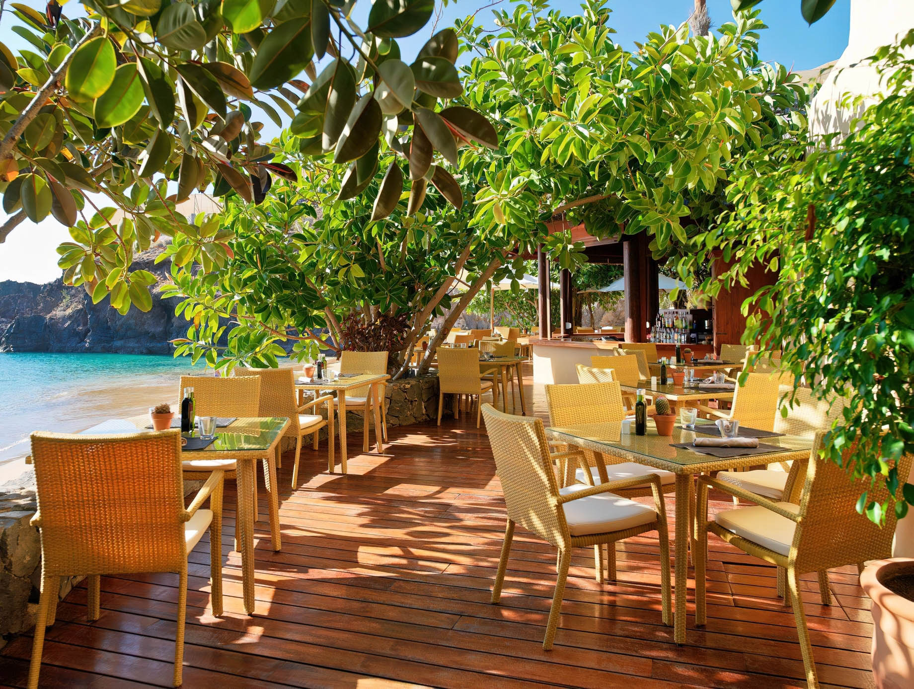 The Ritz-Carlton, Abama Resort – Santa Cruz de Tenerife, Spain – Beach Club Restaurant Deck