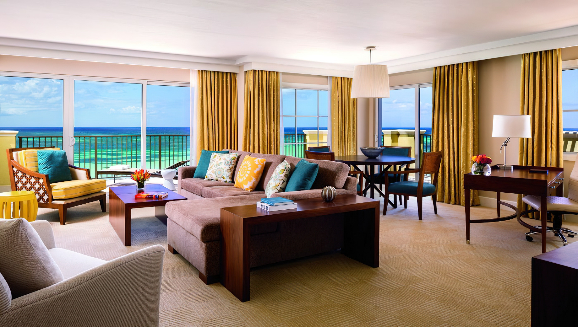 The Ritz-Carlton, Aruba Resort – Palm Beach, Aruba – Deluxe Suite Living Area