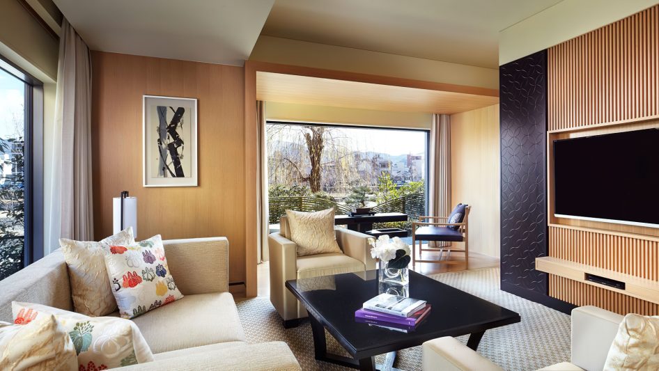 The Ritz-Carlton, Kyoto Hotel - Nakagyo Ward, Kyoto, Japan - Corner Suite KITA