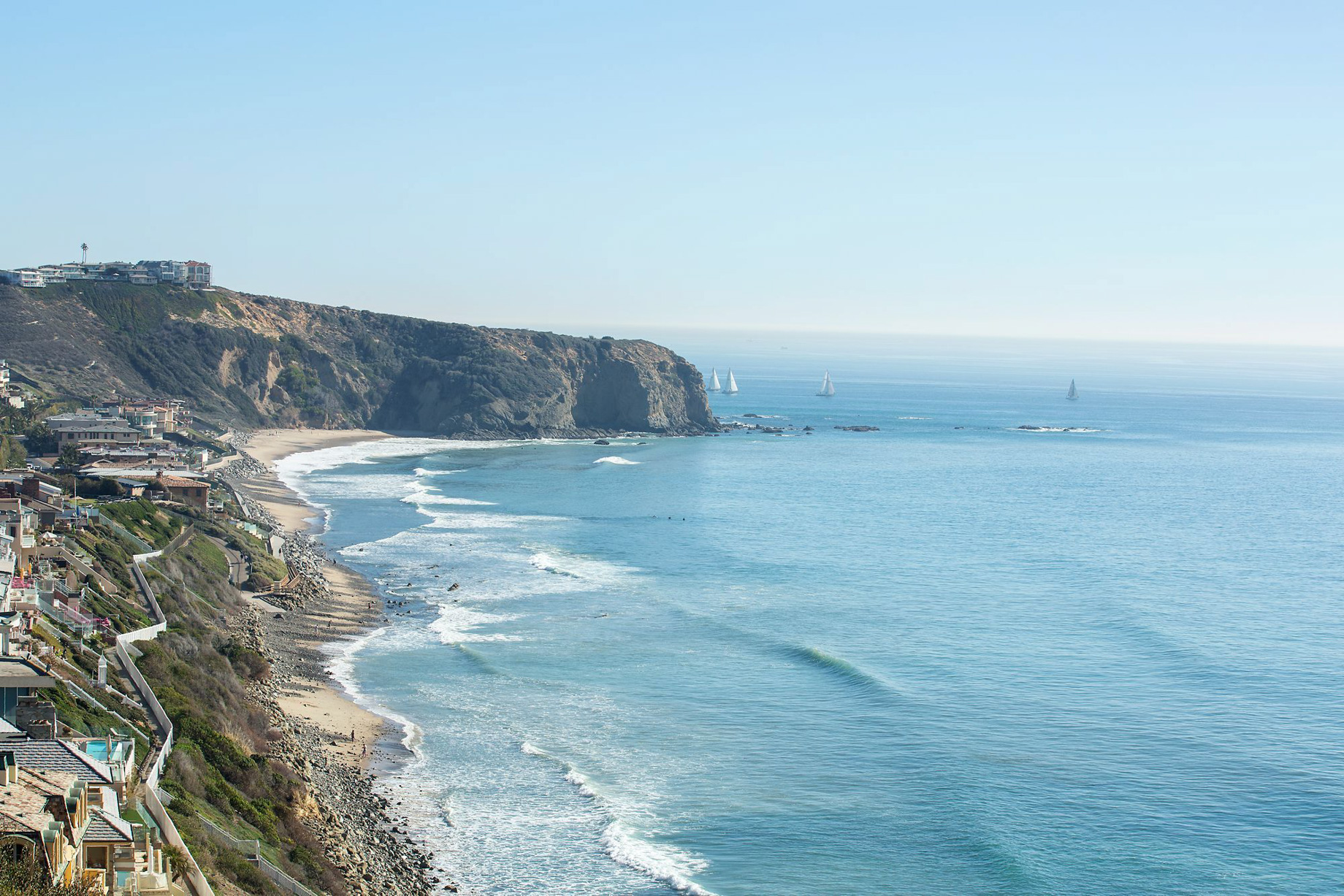 The Ritz-Carlton, Laguna Niguel Resort - Dana Point, CA, USA - Coastline Aerial View