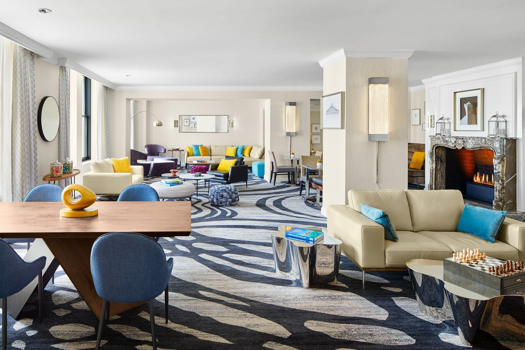 The Ritz-Carlton, San Francisco Hotel – San Francisco, CA, USA – Lounge