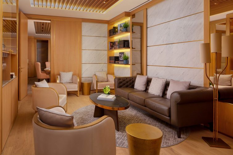 The Ritz-Carlton, Astana Hotel - Nur-Sultan, Kazakhstan - Cigar Lounge