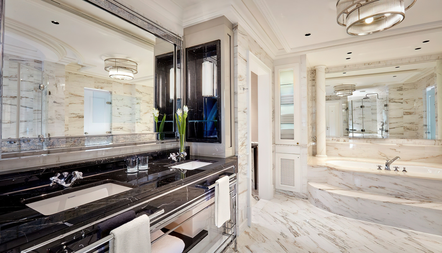 The Ritz-Carlton, Berlin Hotel – Berlin, Germany – The Ritz-Carlton Suite Bathroom