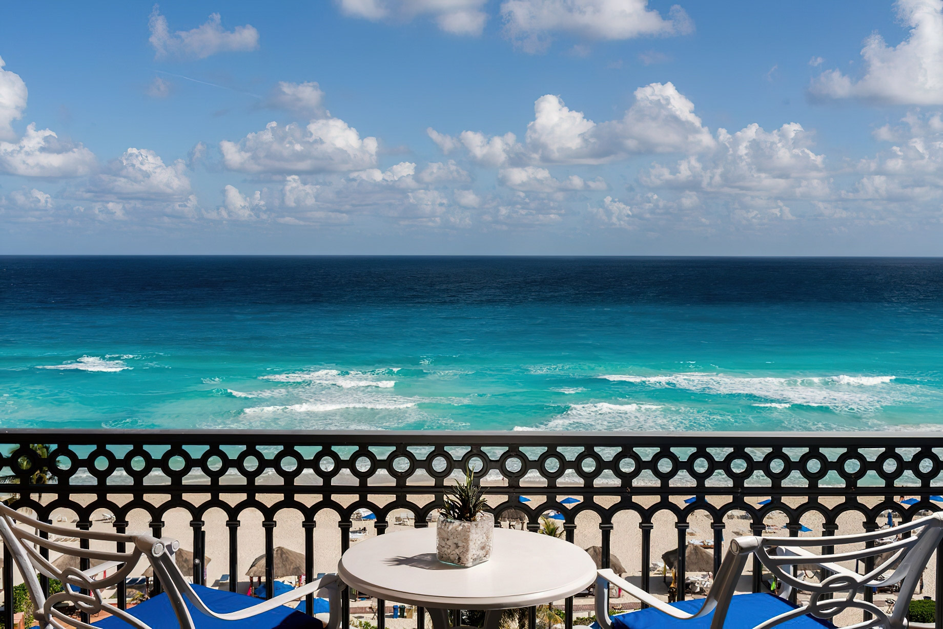 The Ritz-Carlton, Cancun Resort – Cancun, Mexico – Ocean View Suite Balcony