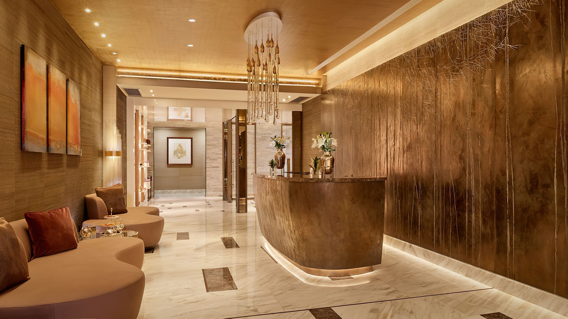 The Ritz-Carlton, Astana Hotel – Nur-Sultan, Kazakhstan – Spa Reception