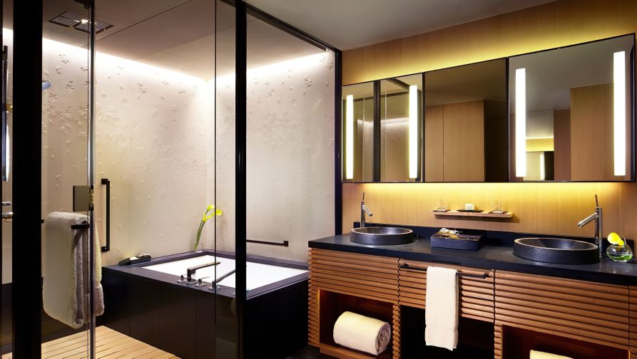 The Ritz-Carlton, Kyoto Hotel - Nakagyo Ward, Kyoto, Japan - Suite KAMOGAWA Bathroom