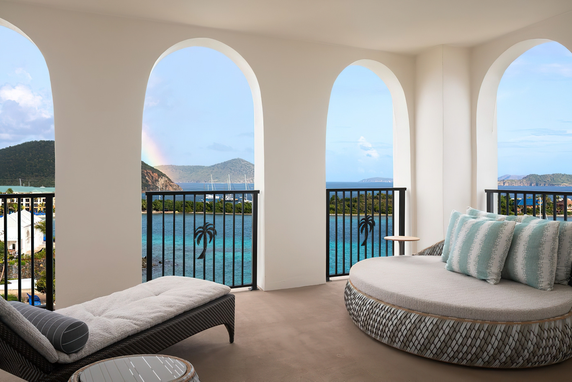 054 – The Ritz-Carlton, St. Thomas Resort – St. Thomas, U.S. Virgin Islands – Three Bedroom Presidential Suite Balcony