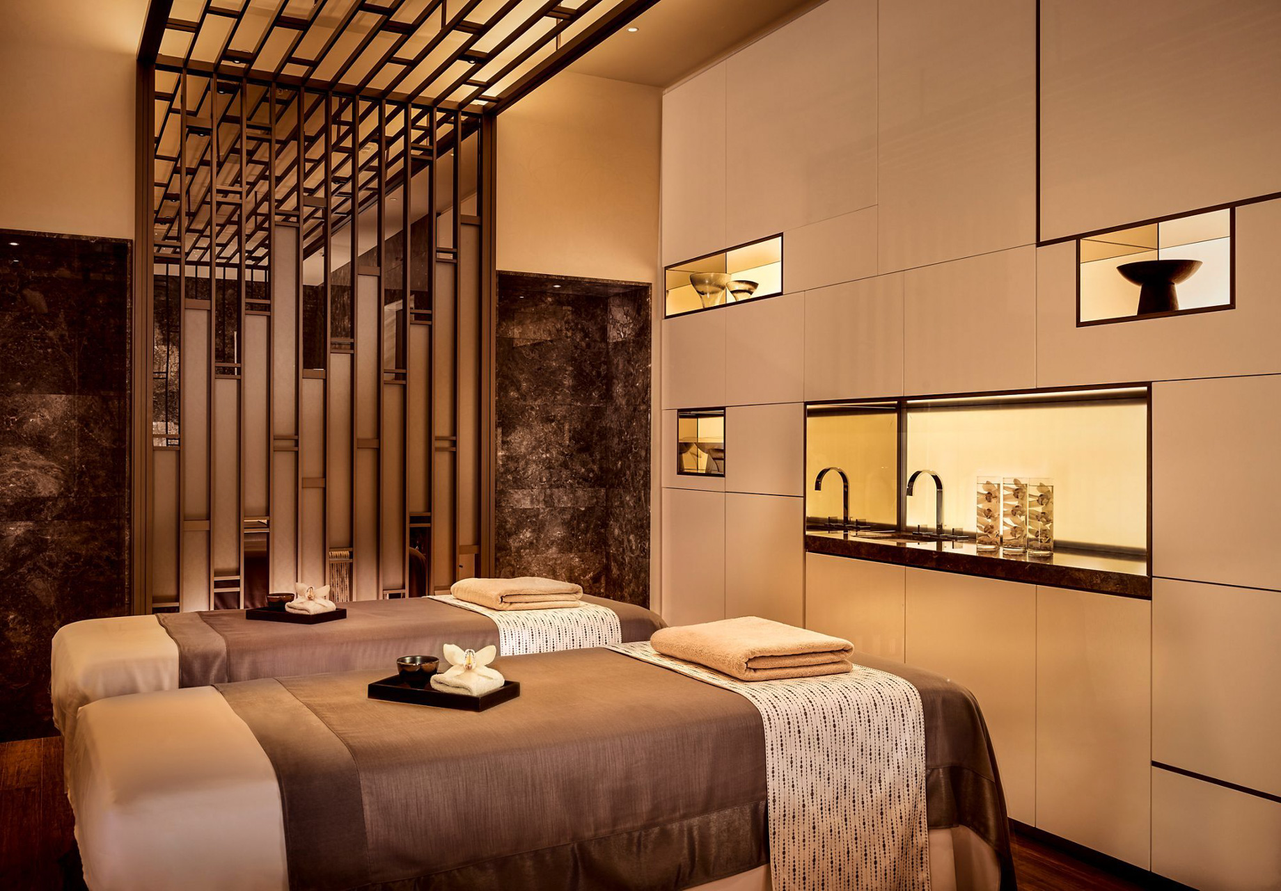 The Ritz-Carlton, Astana Hotel – Nur-Sultan, Kazakhstan – Spa Treatment Room