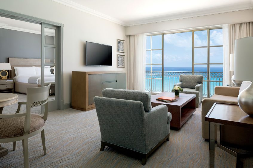 The Ritz-Carlton, Cancun Resort - Cancun, Mexico - Ocean View Suite Living Area