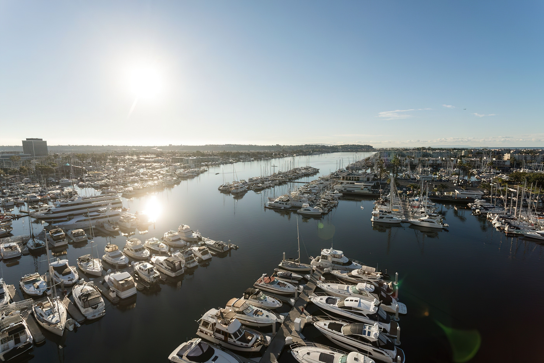 The Ritz-Carlton, Marina del Rey Hotel – Marina del Rey, CA, USA – Marina Aerial View