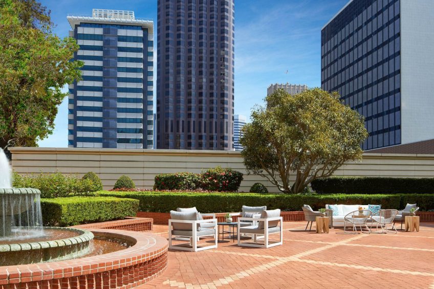 The Ritz-Carlton, San Francisco Hotel - San Francisco, CA, USA - Courtyard Terrace