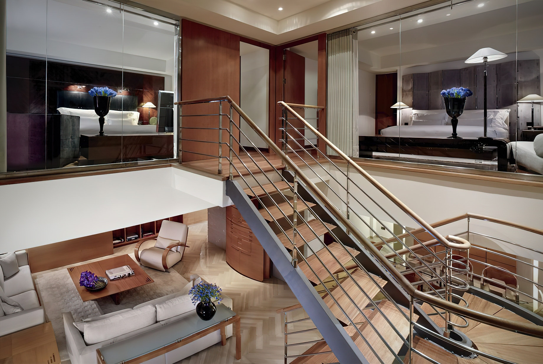 Hotel Arts Barcelona Ritz-Carlton – Barcelona, Spain – The Penthouse Three Bedroom Stairs