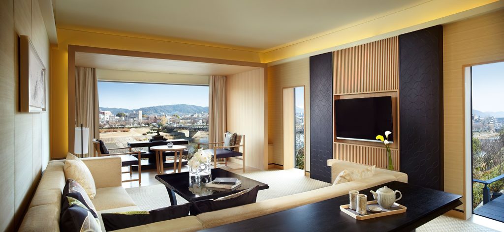 The Ritz-Carlton, Kyoto Hotel - Nakagyo Ward, Kyoto, Japan - Suite KAMOGAWA