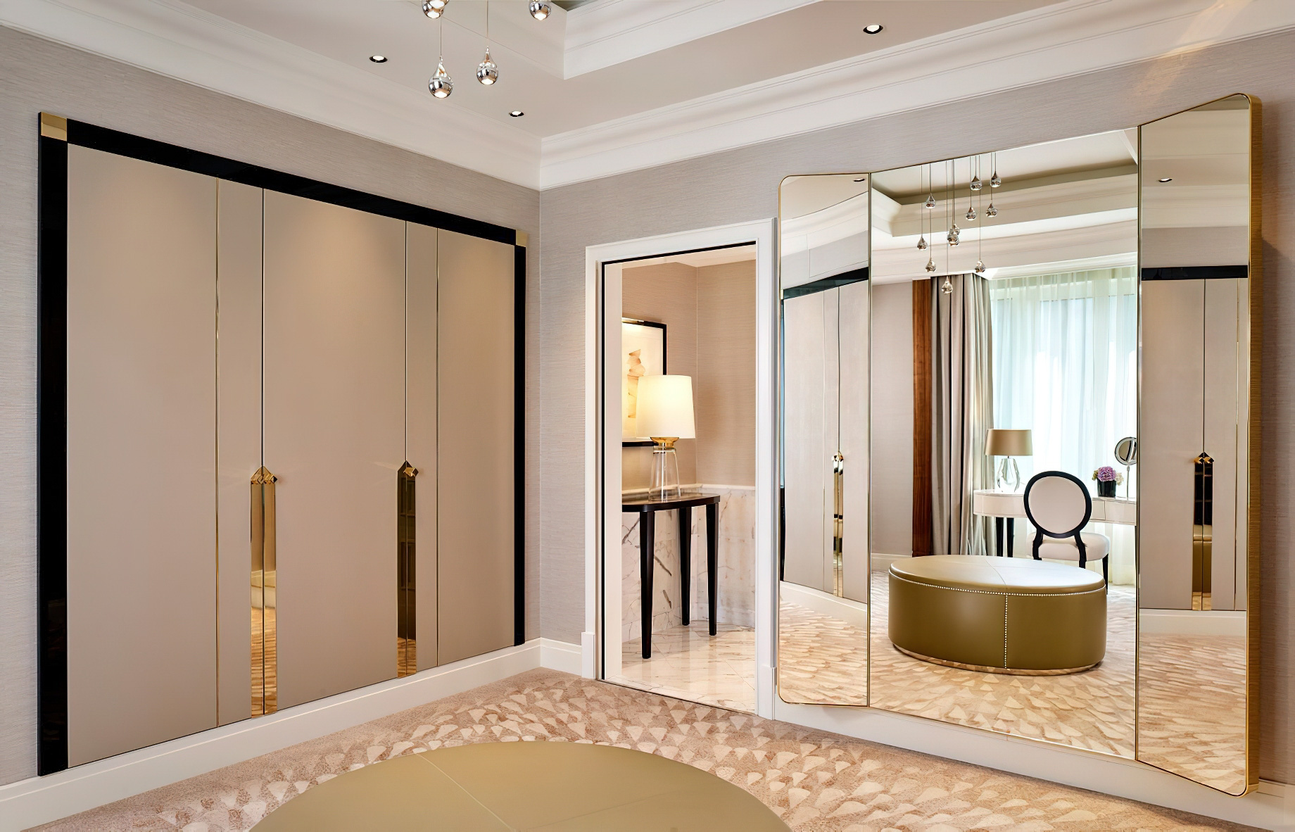 The Ritz-Carlton, Berlin Hotel – Berlin, Germany – The Ritz-Carlton Suite Mirrors