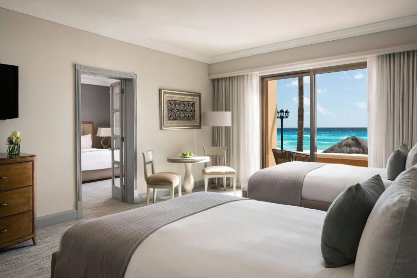 The Ritz-Carlton, Cancun Resort - Cancun, Mexico - Cobalt Residential Suite Bedroom