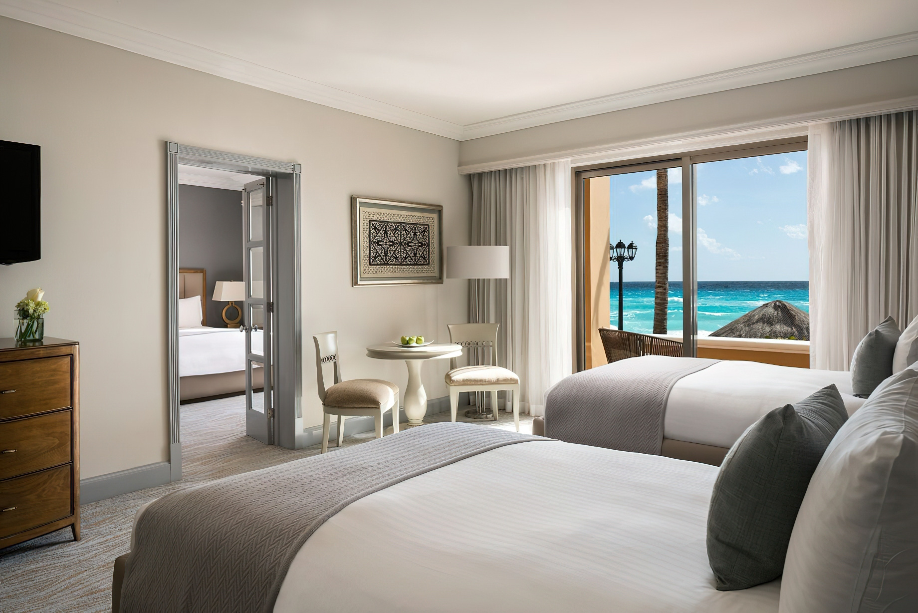 The Ritz-Carlton, Cancun Resort – Cancun, Mexico – Cobalt Residential Suite Bedroom