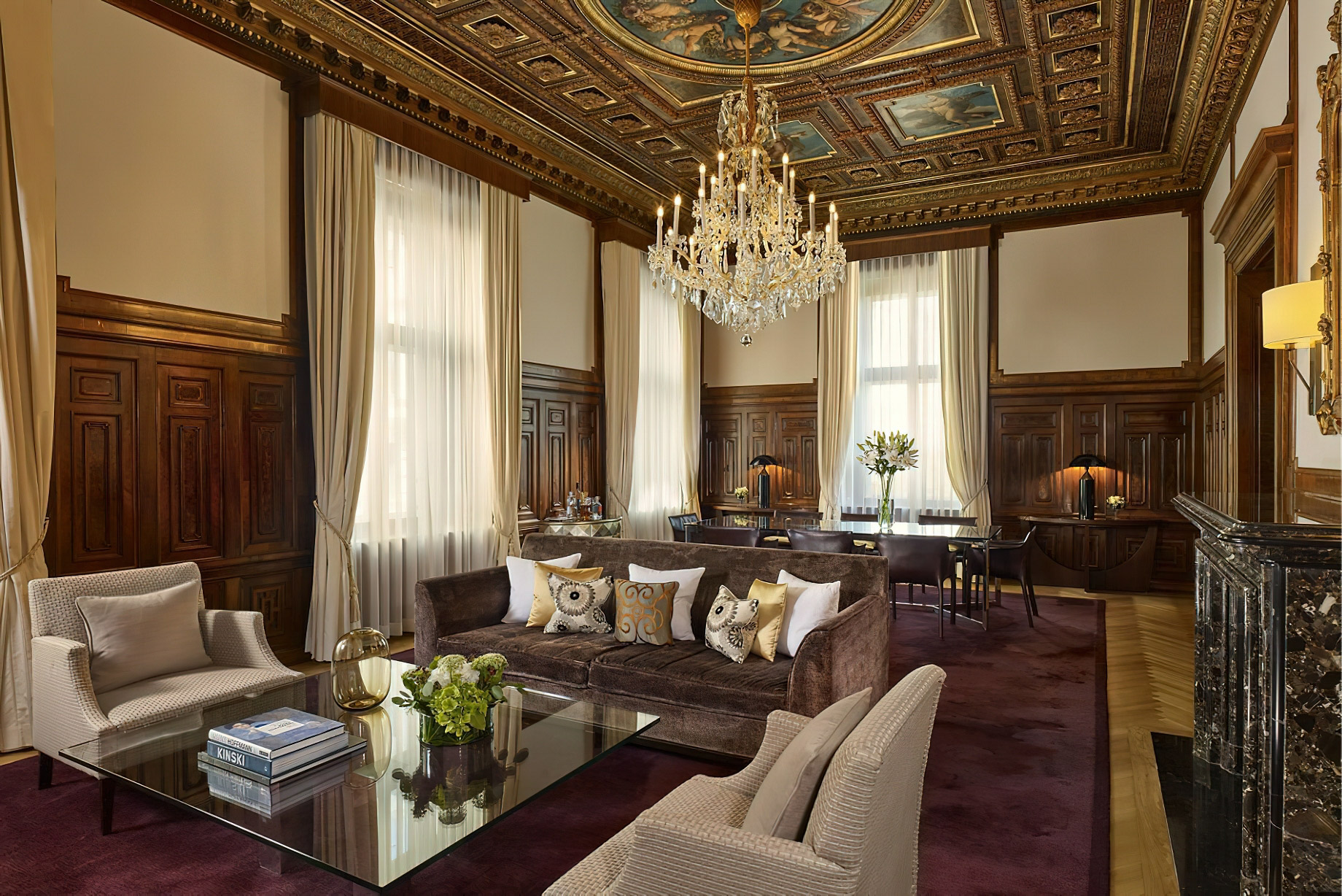 The Ritz-Carlton, Vienna Hotel – Vienna, Austria – Presidential Suite Living Room