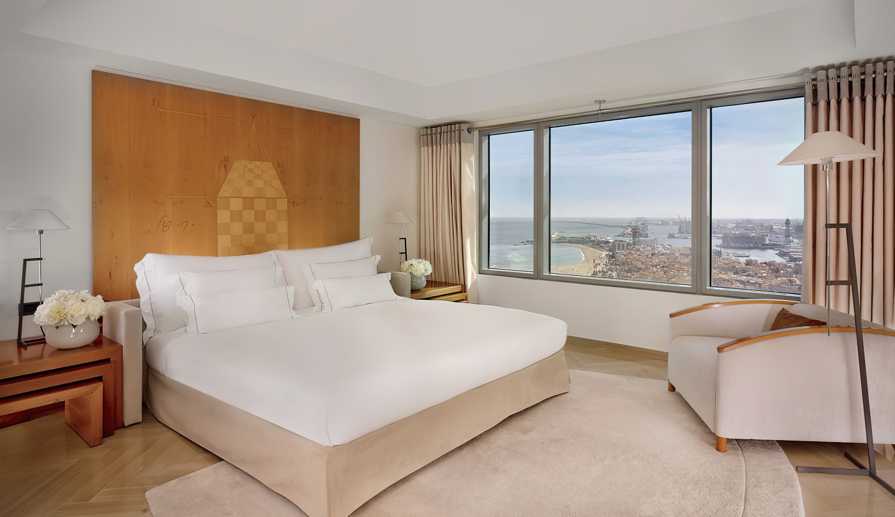 Hotel Arts Barcelona Ritz-Carlton – Barcelona, Spain – The Barcelona Penthouse Bedroom