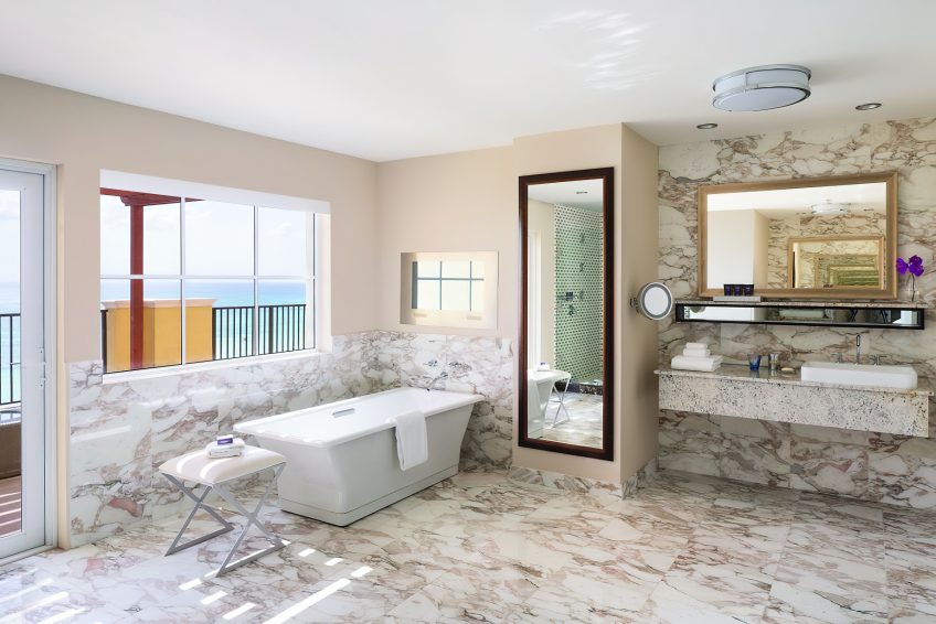 The Ritz-Carlton, Aruba Resort - Palm Beach, Aruba - Ritz-Carlton Suite Bathroom