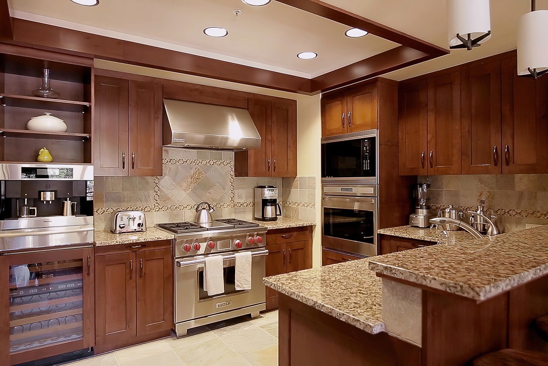 The Ritz-Carlton, Lake Tahoe Resort – Truckee, CA, USA – Two Bedroom Slopeside Kitchen