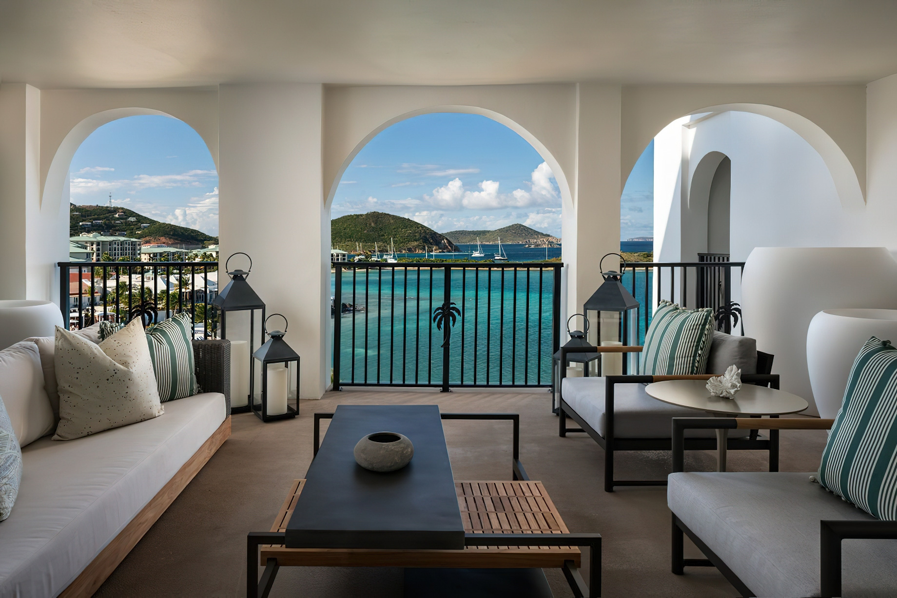 059 – The Ritz-Carlton, St. Thomas Resort – St. Thomas, U.S. Virgin Islands – Presidential Suite Balcony Ocean View