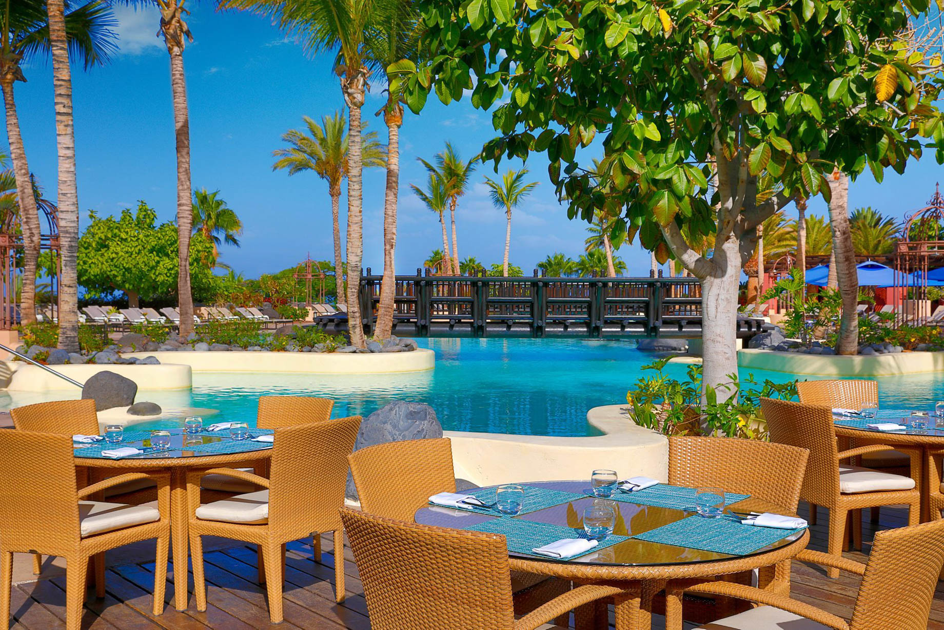 The Ritz-Carlton, Abama Resort - Santa Cruz de Tenerife, Spain - Pool Deck Dining