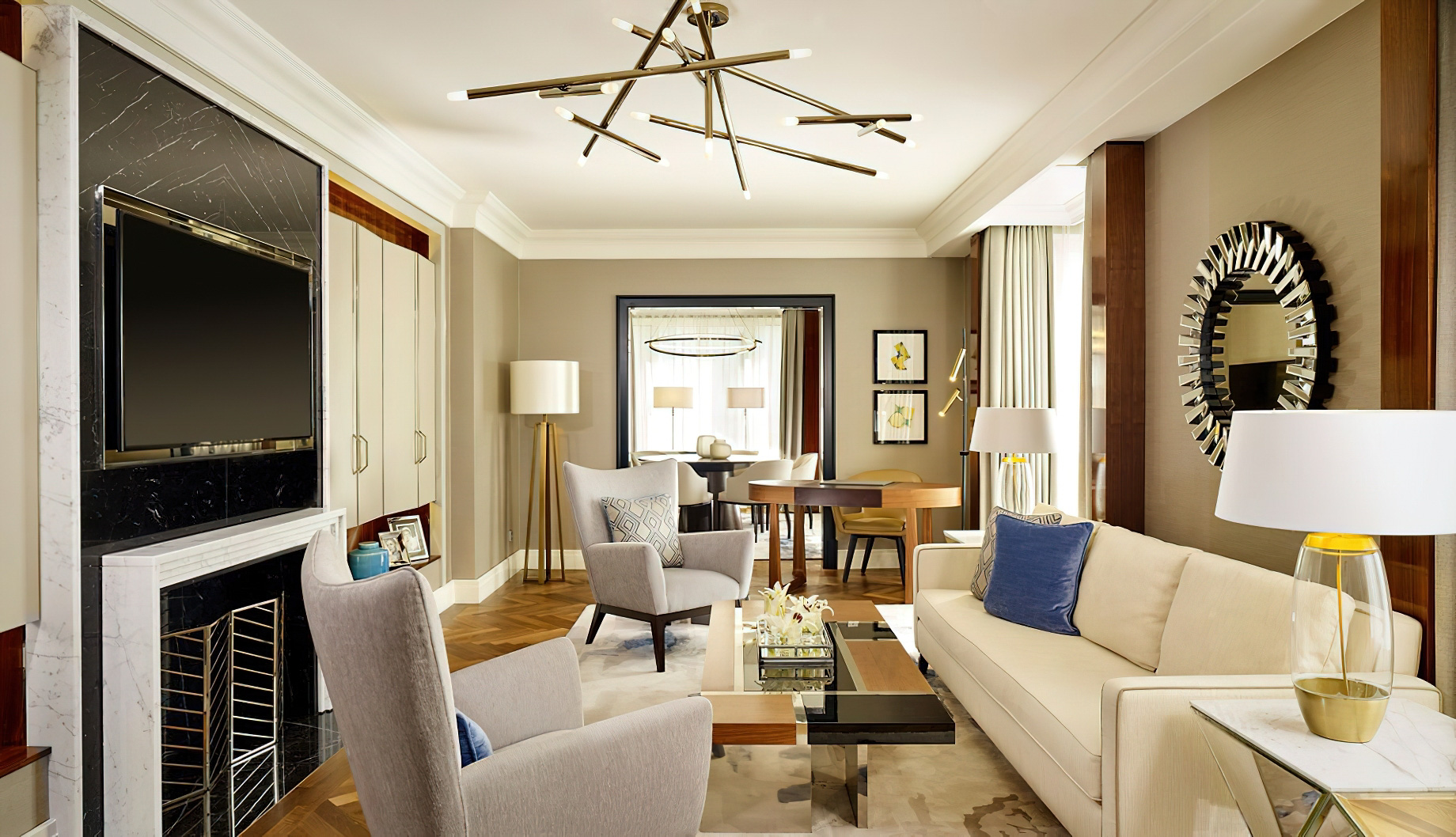 The Ritz-Carlton, Berlin Hotel - Berlin, Germany - Carlton Club Suite Interior