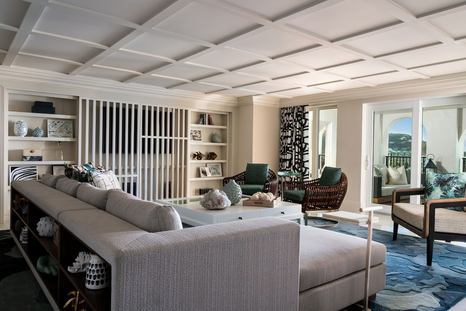 060 – The Ritz-Carlton, St. Thomas Resort – St. Thomas, U.S. Virgin Islands – Presidential Suite Living Room
