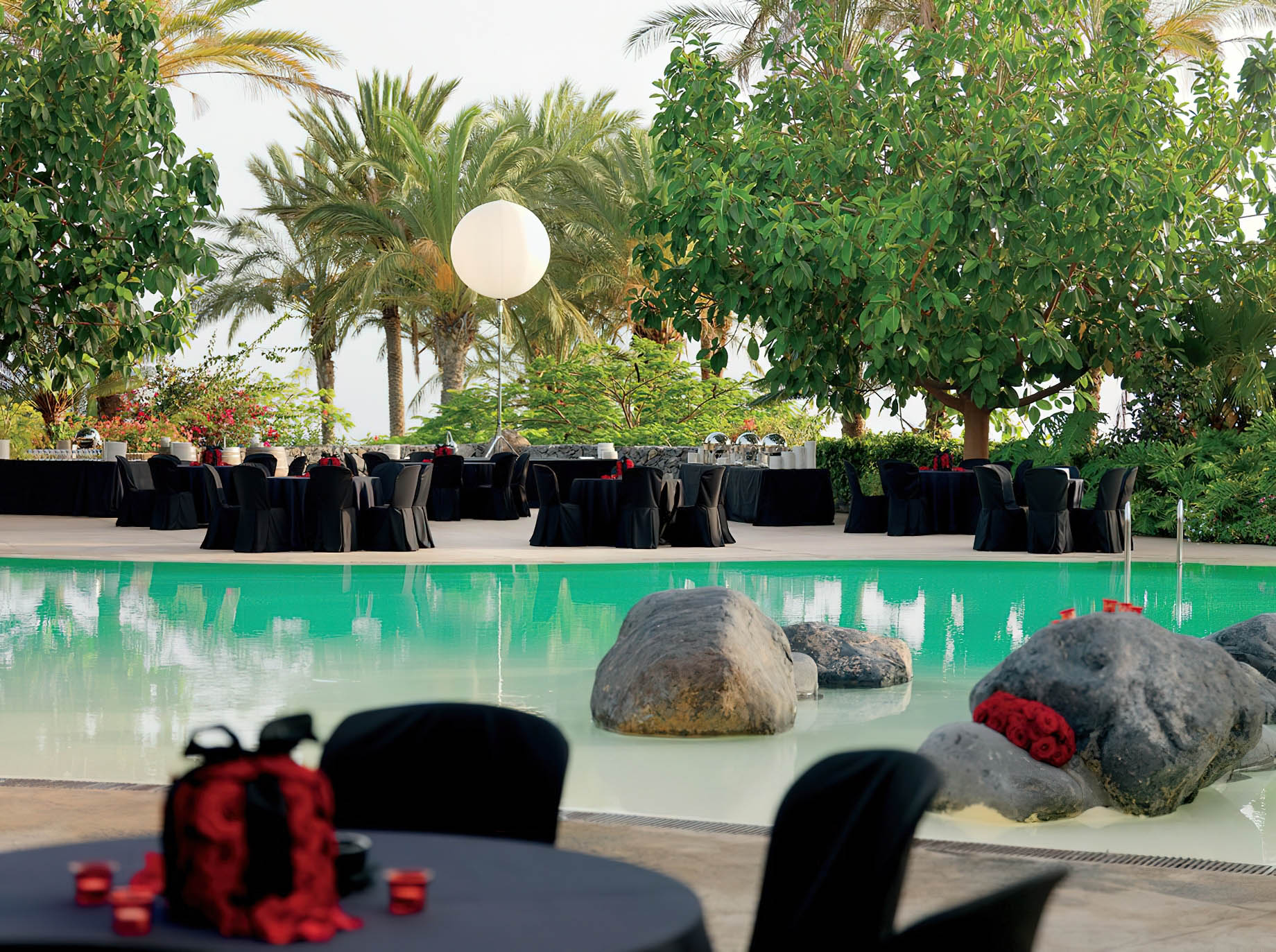 The Ritz-Carlton, Abama Resort – Santa Cruz de Tenerife, Spain – Outdoor Poolside Event
