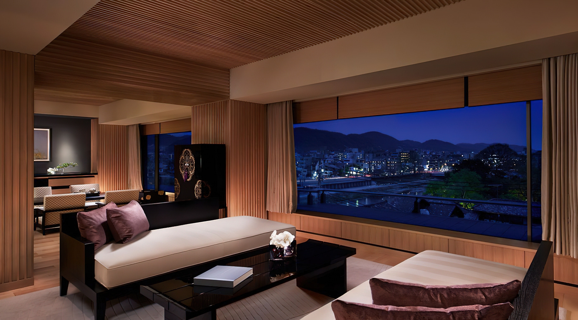 The Ritz-Carlton, Kyoto Hotel – Nakagyo Ward, Kyoto, Japan – Corner Suite TATAMI Living Room