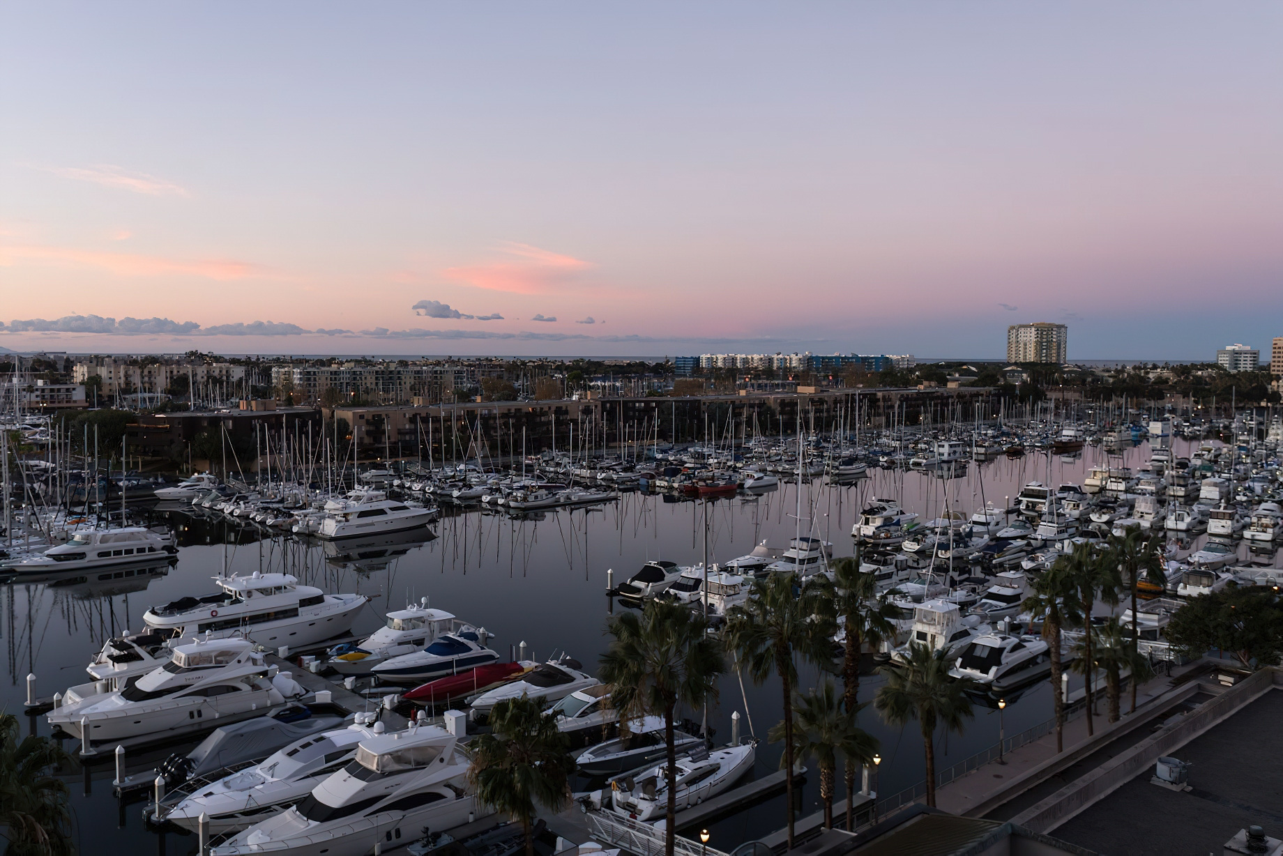 The Ritz-Carlton, Marina del Rey Hotel - Marina del Rey, CA, USA - Marina Sunset