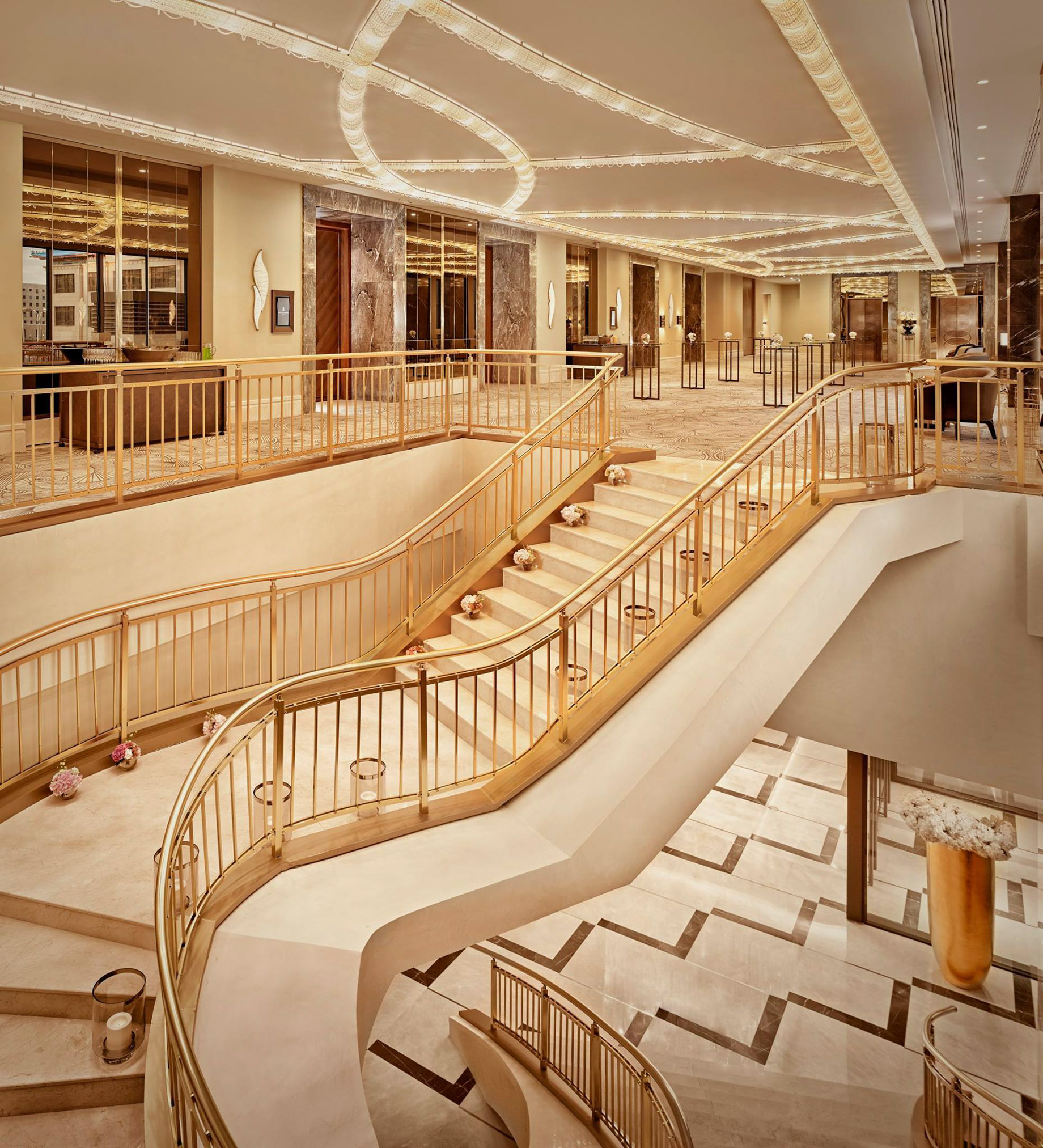The Ritz-Carlton, Astana Hotel – Nur-Sultan, Kazakhstan – Stairs