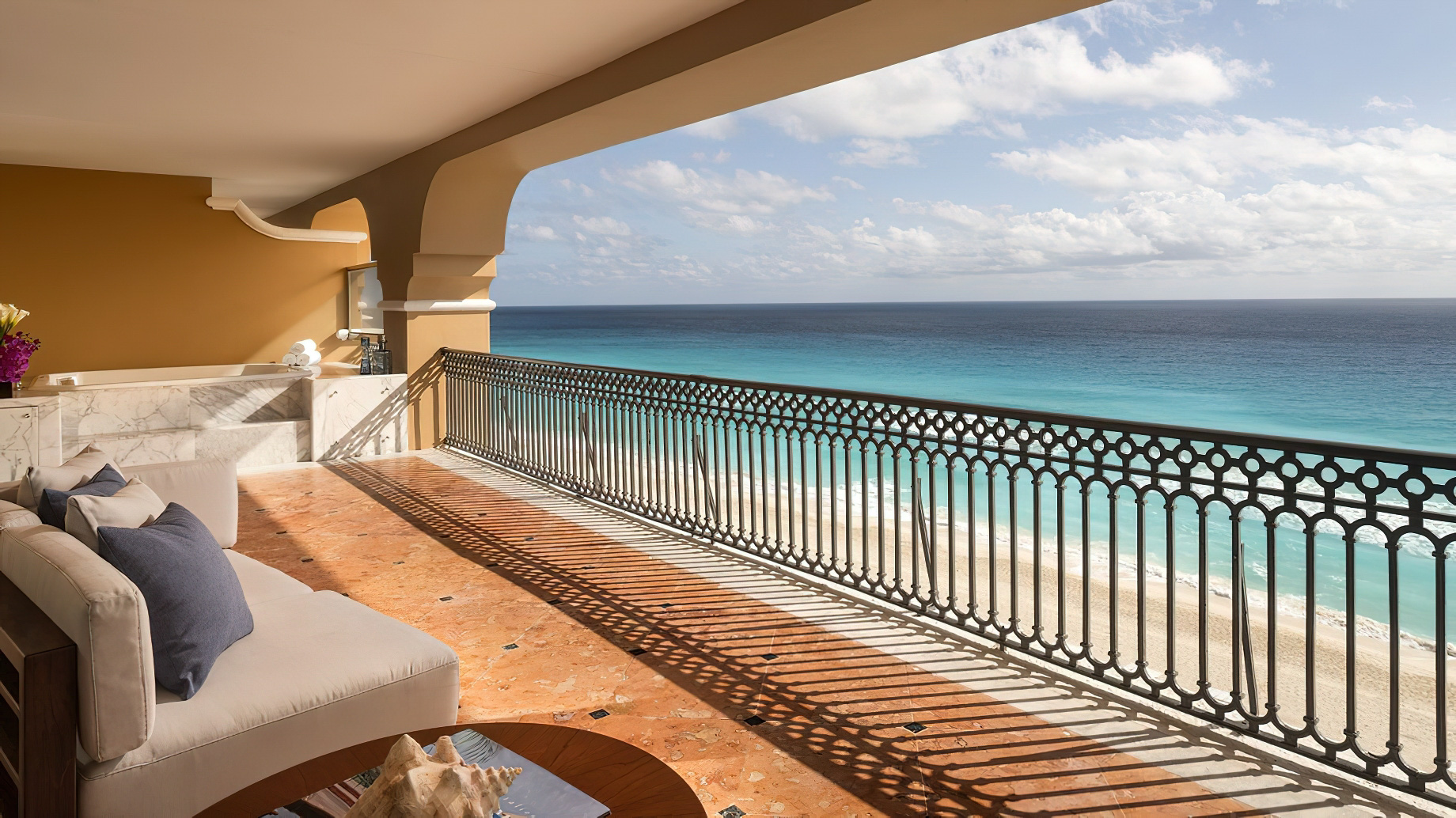 The Ritz-Carlton, Cancun Resort – Cancun, Mexico – Ritz-Carlton Suite Balcony