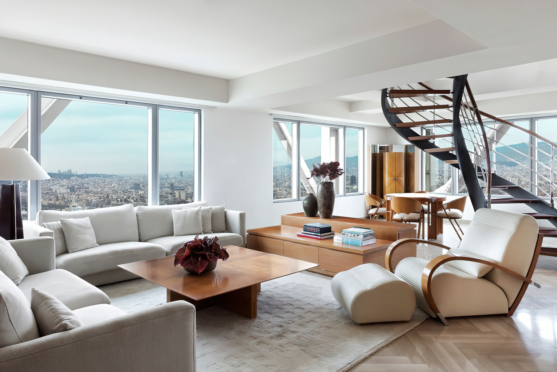 Hotel Arts Barcelona Ritz-Carlton – Barcelona, Spain – The Barcelona Penthouse Living Room