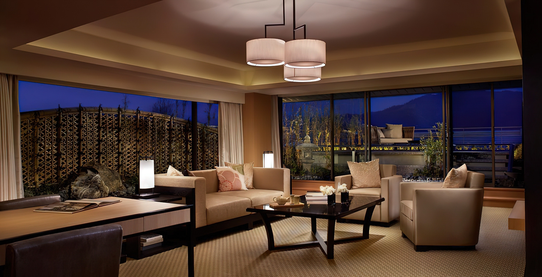 The Ritz-Carlton, Kyoto Hotel – Nakagyo Ward, Kyoto, Japan – Suite TSUKIMI