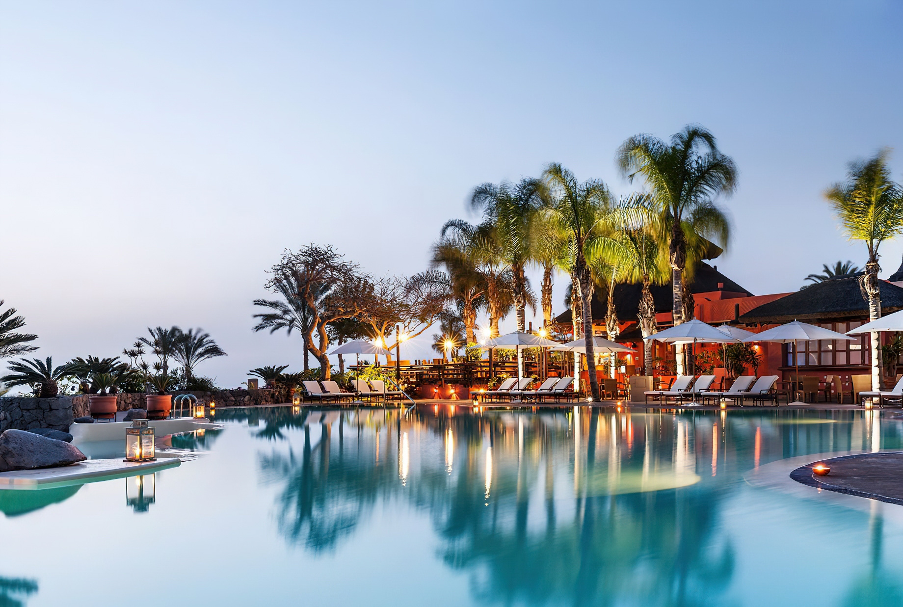 The Ritz-Carlton, Abama Resort – Santa Cruz de Tenerife, Spain – El Mirador Pool Twilight