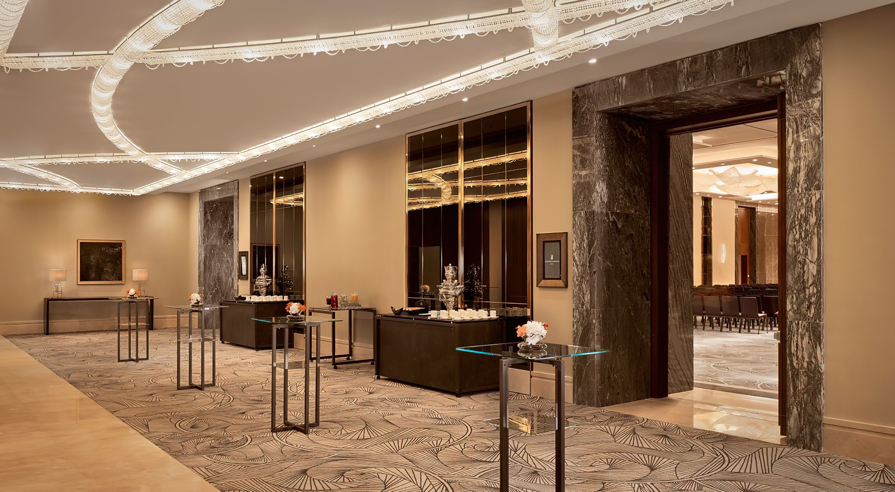 The Ritz-Carlton, Astana Hotel – Nur-Sultan, Kazakhstan – Pre Function Area