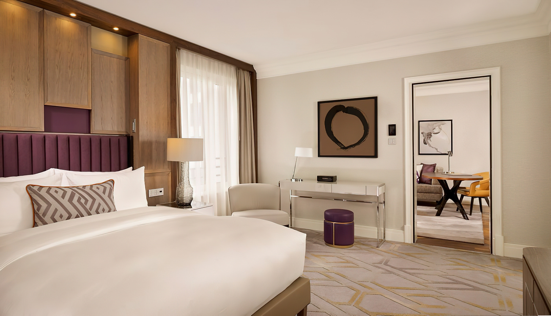 The Ritz-Carlton, Berlin Hotel – Berlin, Germany – Deluxe Suite Bedroom