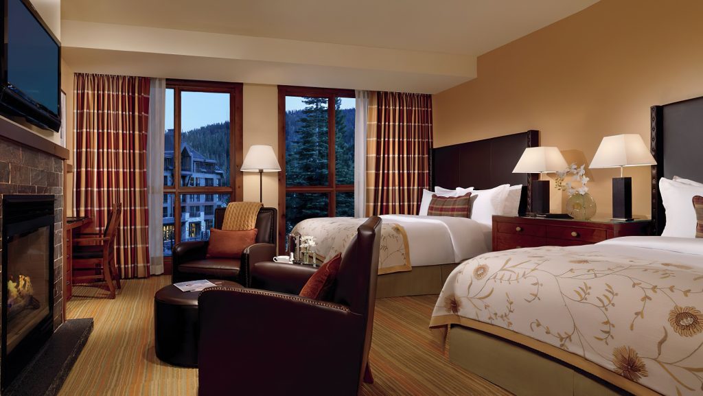 The Ritz-Carlton, Lake Tahoe Resort - Truckee, CA, USA - Mountain View Two Queens Guest Room