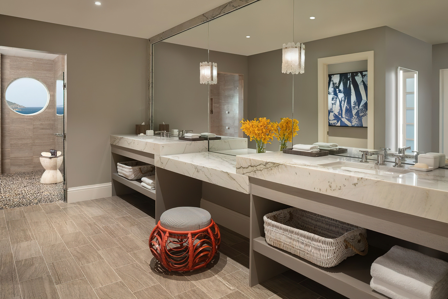 065 – The Ritz-Carlton, St. Thomas Resort – St. Thomas, U.S. Virgin Islands – Three Bedroom Presidential Suite Bathroom